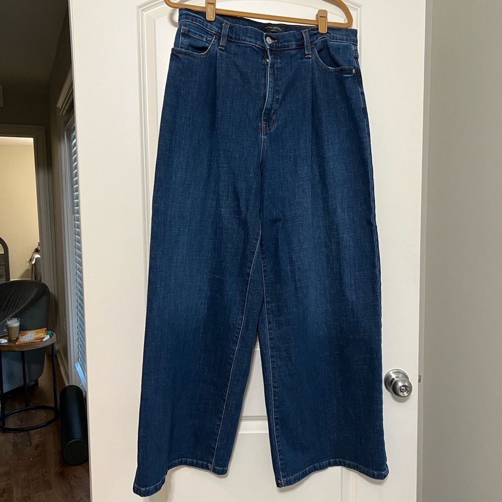 Banana republic wide leg jeans